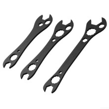 Professional Air Conditioner Wrench Set Hexagonal And Open End Heads For Residential/Commercial HVAC, 3Piece