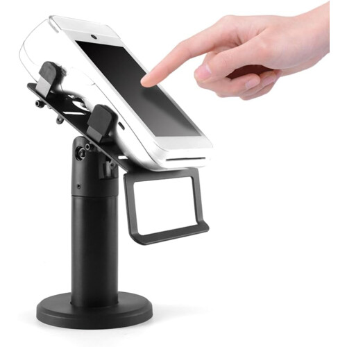 POS machine stand, 360degree rotatable display stand, safety bracket, flexibly adjustable POS claw stand 2