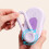 Spritz Defaux fur Com for Cats  Multifunctional Rotating Handle Deshedding Brush 4
