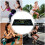 Squat Assist Training Mat, 80 x 35.6 cm, Easy Clean, Improved Safety (Black) 3