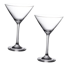 Cocktail Glass Transparent 2Piece Set For Home Bar Glassware Vodka Whiskey Spirits Restaurants And Banquets