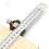 Measuring Set Steel Ruler With Positioning Block For Carpentry Professionals And Construction Tools 4