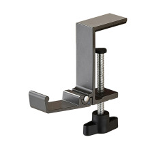 Opvouwbare hoofdtelefoonhouder van aluminiumlegering,-Grijs