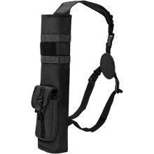 Arrow Quiver for Archery Hip Arrow Dual Use Arrow Holder Shoulder Strap and Belt Clip for Arrows, Bow Hunting and Target Exercises Black Ref: 9700