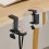 Support d'écouteurs pliable et Portable, avec hauteur-Noir 6