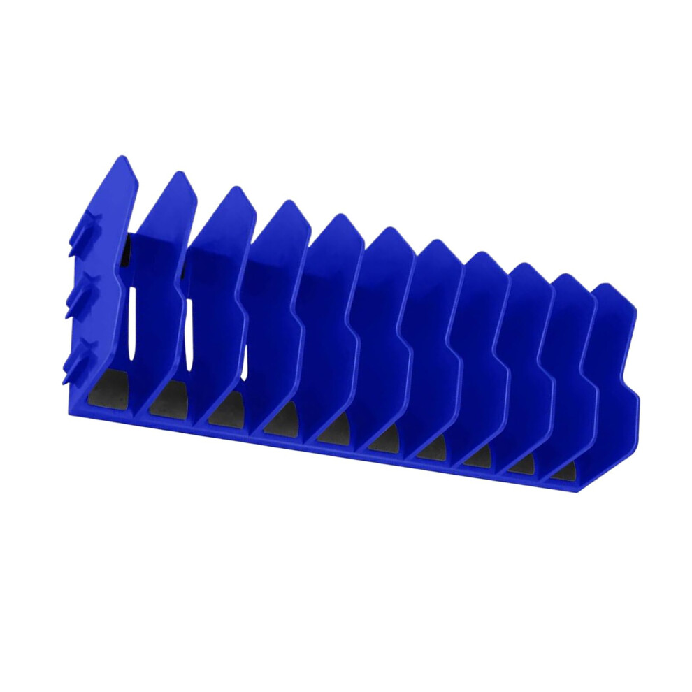 Storage Rack For Pliers With 10 Slots, Durable And Efficient, Organization Of Pliers, Nonslip And Removable Storage Rack For Pliers Made Of Abs, Blue 9119770013767