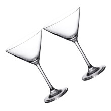 Transparent Cocktail Glasses 2Piece Red Wine Goblets With Stable Base For Home Bar Party Banquet Spirits Drinking