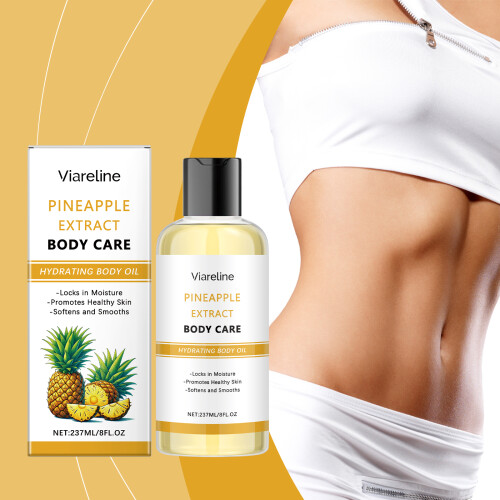 Pineapple Scented Body Oil for Soft, Moisturized Skin 1