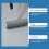 Quick Drying Floor Paint, Indoor/Outdoor Cement, Waterproof Gray 13