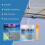 Quick Drying Floor Paint, Indoor/Outdoor Cement, Waterproof Gray 4