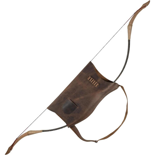 Bow Quiver in Medieval Design with Adjustable Shoulder Strap with Slots 2
