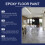 Gray Epoxy Floor Primer, Marbled Gloss Scratch Repair 4