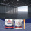 Gray Epoxy Floor Primer, Marbled Gloss Scratch Repair 2