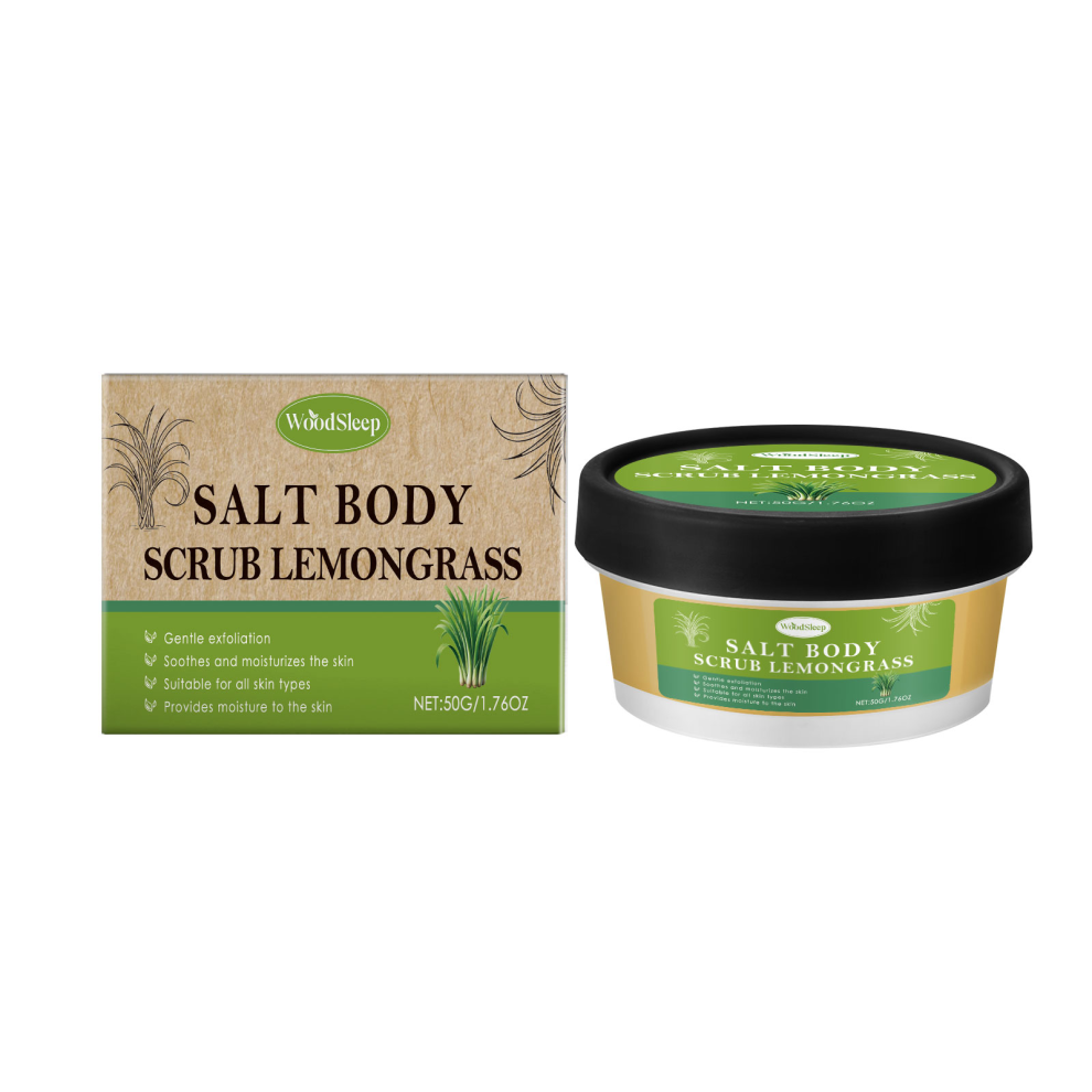 Lemongrass Body Scrub, Exfoliating Nourishing Moisturizing