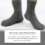 Atmungsaktive Feuchtigkeitsabsorbierende Fußsocken 3