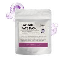 Lavendel-feuchtigkeitsspendende Gesichtsmaske für weiche Haut