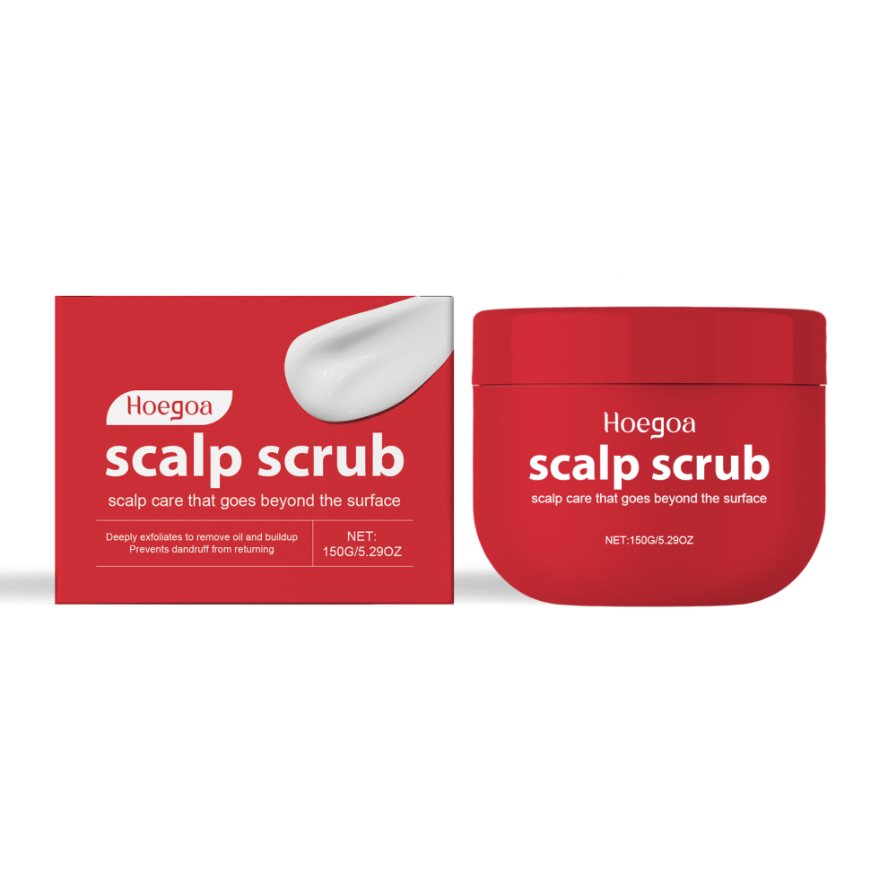 Scalp Scrub Shampoo for Dry Hair - Nourishing & Moisturizing