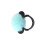 Fourrure extérieur Microphone pare-brise Muff-Vert menthe 1