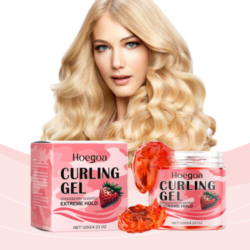 Erdbeer-Curl-Stylinggel - Volumen & Halt 1