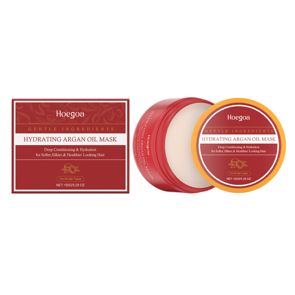 Argan Oil Hair Mask, Hydrates Restores Dry Smooth Hair