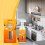 Kitchen Foam Cleaner for Stove & Refrigerator 2