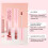 Braun-Rot Matte Lip Glaze, Feuchtigkeitsreich 12