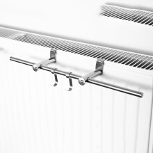 Clothes Airer Over Radiator, White Radiator Towel Rail Style, Heating Towel Rail for Radiator Hanging, 40/50/60 cm