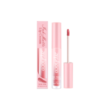 Nude-Pink Matte Lip Glaze, Natürlicher Halt