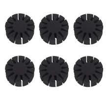 Round Arrow Rack Eva Foam Archery Arrow Separator Protective Holder Archery Accessories 6pcs