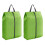 Portable Shoe Storage Case Practical Polyester Texture-Green 1