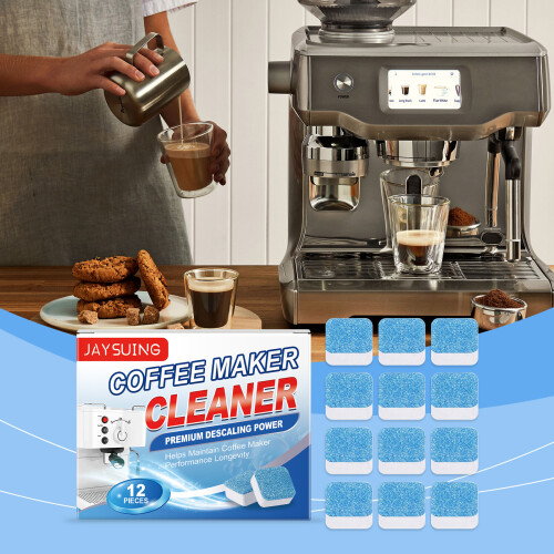 Jaysuing Entkalkungstabletten für Edelstahl-Kaffeefilter 1