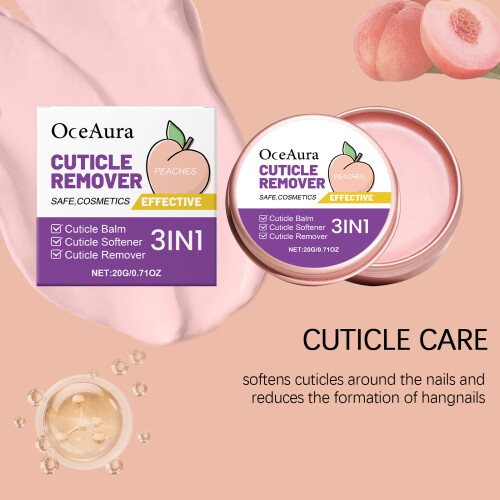 Peach Exfoliating Cream, Softening Barbs Moisturizing Hand Cream 2