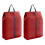 Travel Friendly Shoe Protector Case Dustproof Construction-Red 1