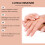 Peach Exfoliating Cream, Softening Barbs Moisturizing Hand Cream 4