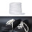 Polyester Shoelaces 8mm Width Flat Design Various Colors-Black 3