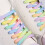 Gradient Rainbow Colorful Replacement Flat-color 140cm 7
