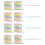 Gradient Rainbow Colorful Replacement Flat-color 140cm 3