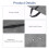 Practical Shoe Storage Solution Polyester Texture for Gym-Gray 6