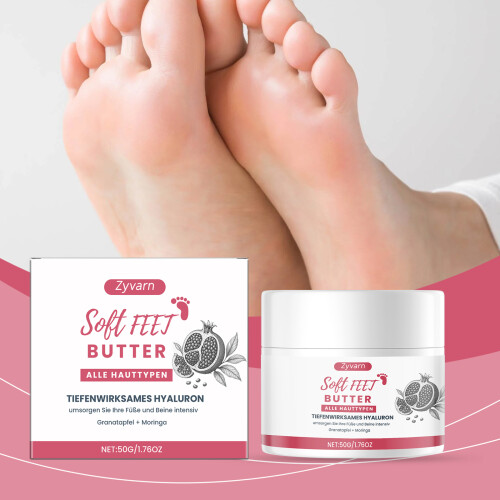Soft Foot Butter Cream Moisturizing Pro-Skin Formula 1