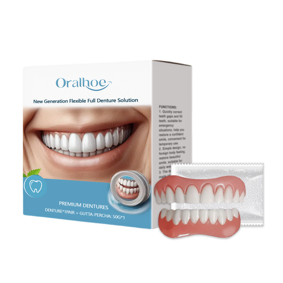 Denture False Tooth Sets Daily Smile Confidently Comfortably
