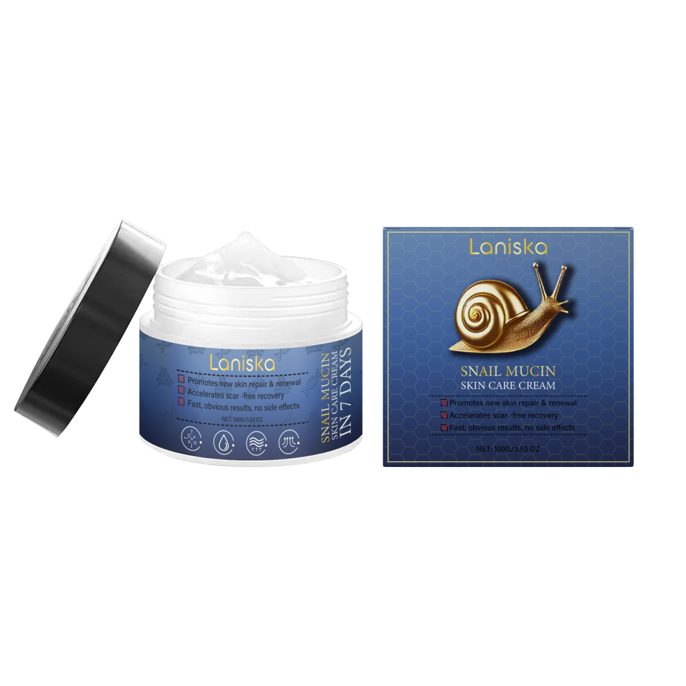 Cream Snail Skin Care Nourishes Moisturizes Skin Improves Elastic