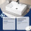 Waterproof Stain Resistant Toilet Basin Tile Sealant 12