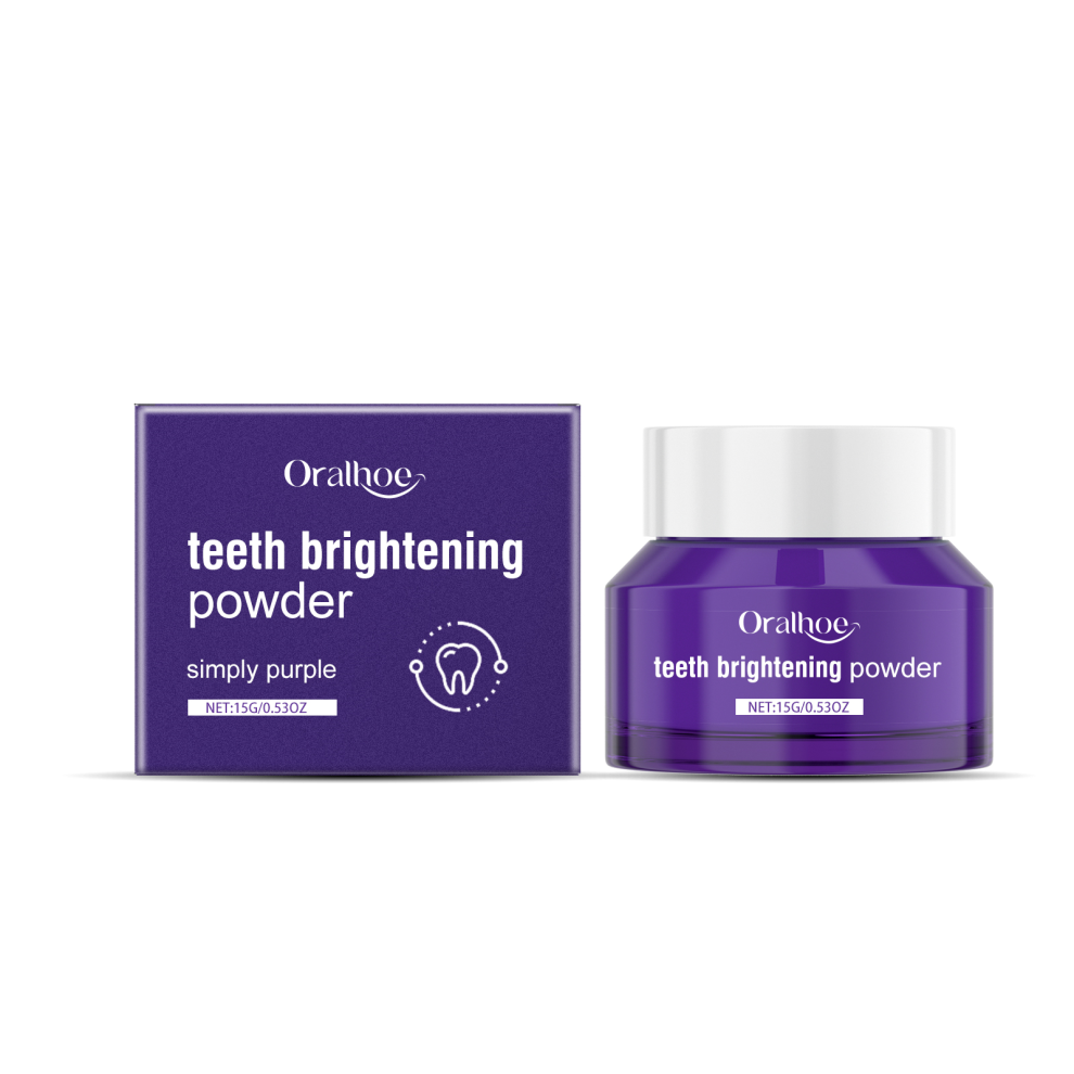 Purple Tooth Powder, Fresh Breath & Gingival Care