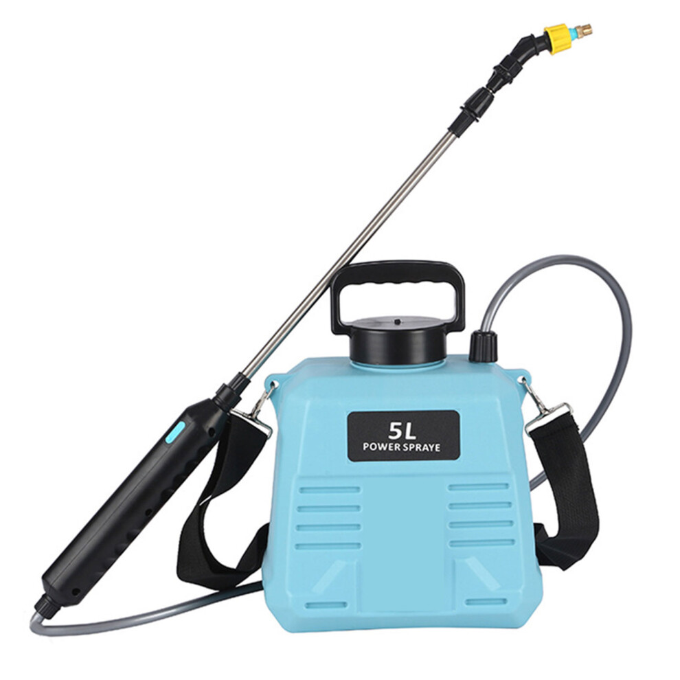 Electric Garden Sprayer With Telescoping Rod-Blue 7754000989799