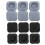 Oreillettes ergonomiques en mousse de remplacement pour-Noir 2