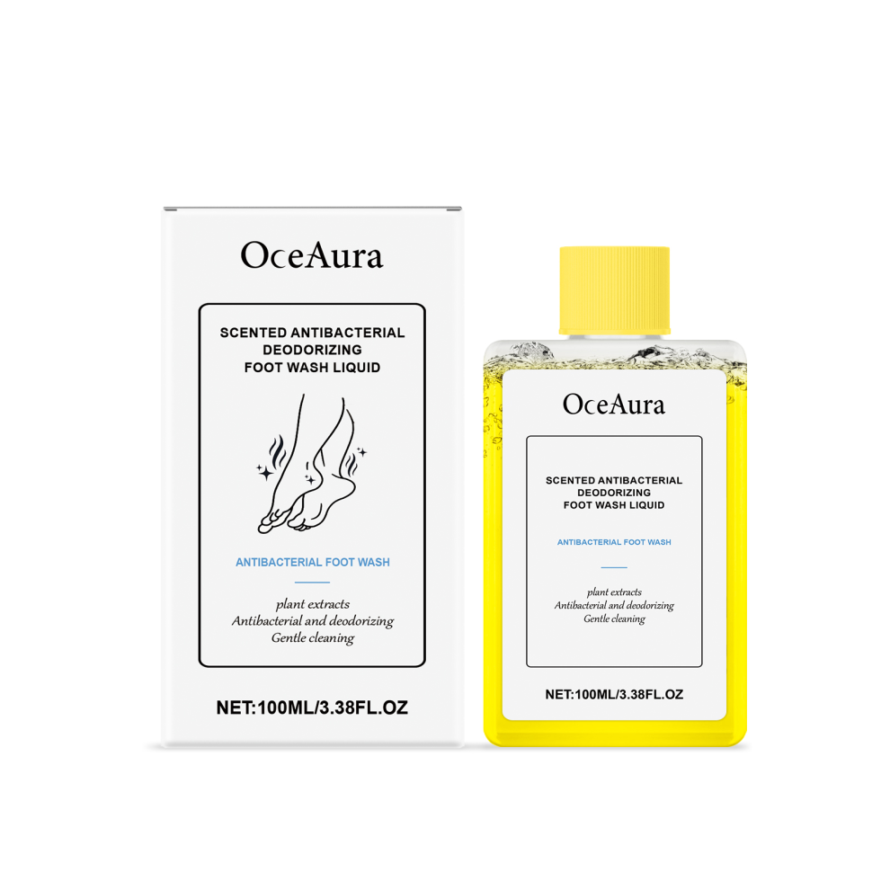 Foot Cleansing Liquid - Moisturizes & Removes Odor