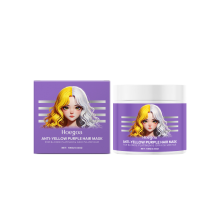 Purple Hair Mask: Deep Hydration, Tangle-Free, Frizz Reduction