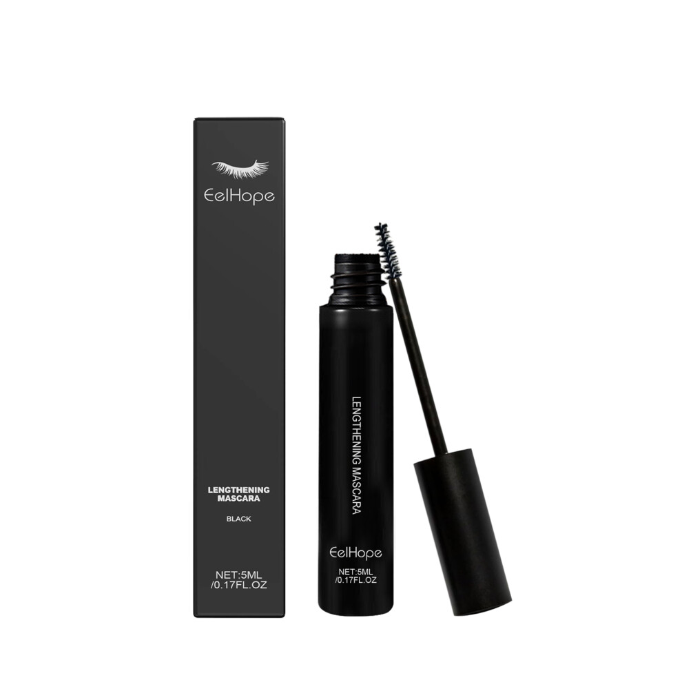 Black Slim Mascara: Long-Lasting, Natural Curl, Stain-Free
