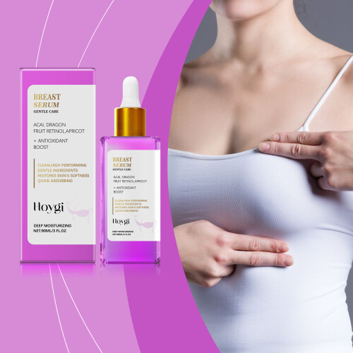 Straffendes Brustserum mit Volumen und Massagefunktion 1