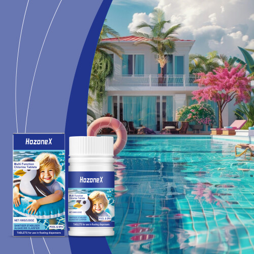 Swimming Pool Cleaning Tablets: Quick-Dissolving, Clear & Odorless 1